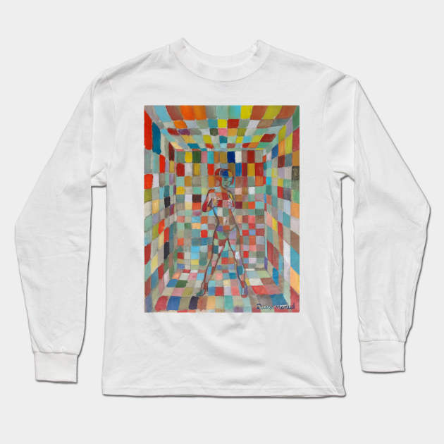 Cubist girl Long Sleeve T-Shirt by diegomanuel